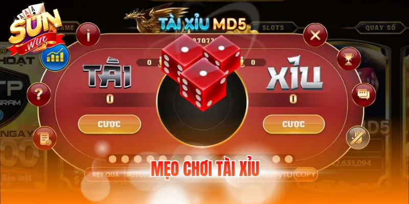 mẹo chơi tài xỉu