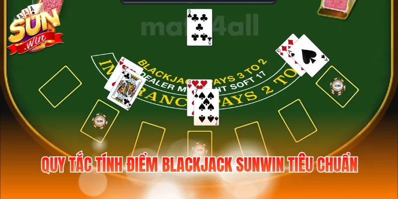 Quy tắc tính điểm Blackjack Sunwin tiêu chuẩn