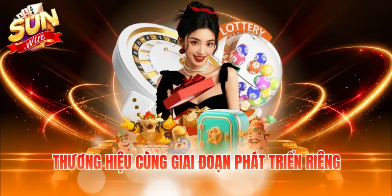 Thương hiệu cùng giai đoạn phát triển riêng