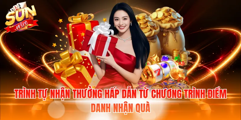 Trình tự nhận thưởng hấp dẫn từ chương trình điểm danh nhận quà
